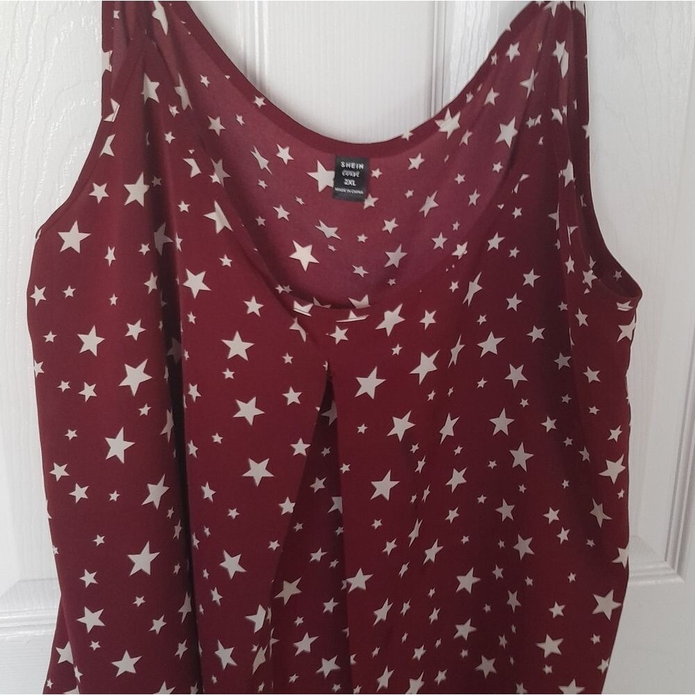 Shein Curve Galaxy Print Cami Top